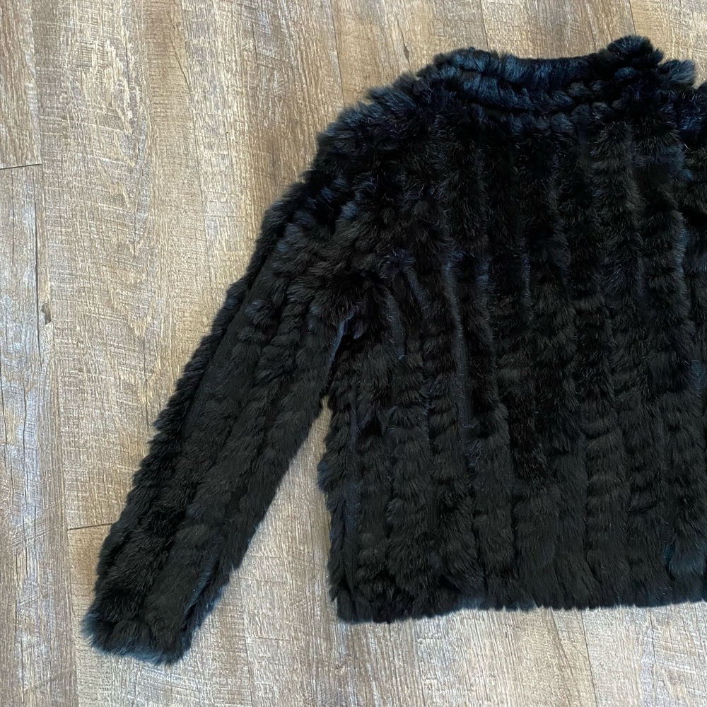 Heartloom Black Faux Fur Jacket - Picture 12 of 14